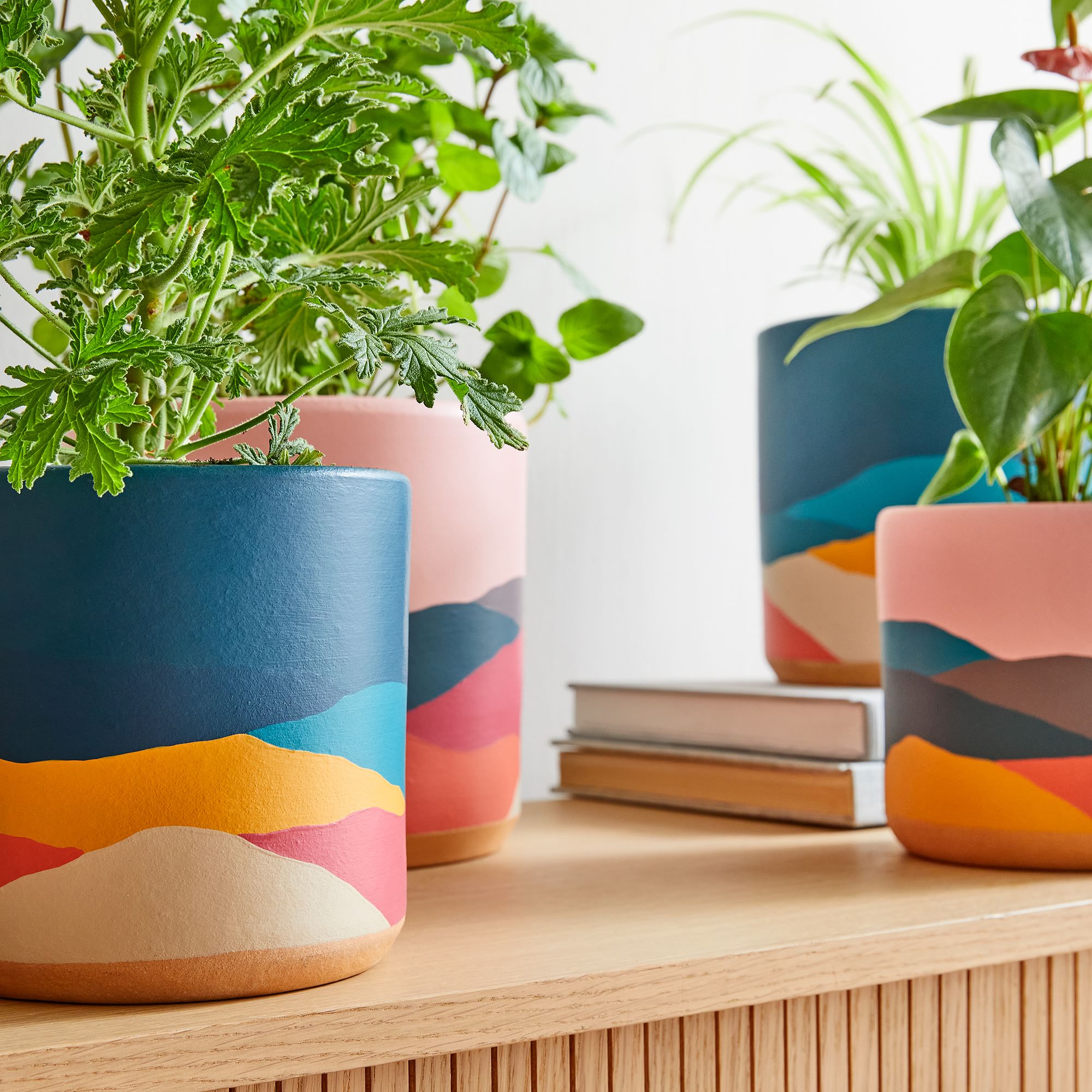 Abstract Planter (Set of 4)